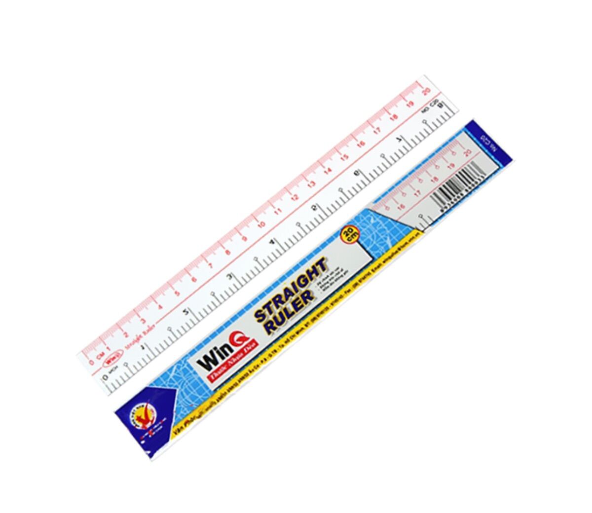 Combo 2 cây Thước nhựa dẻo WinQ 15cm/20cm/30cm