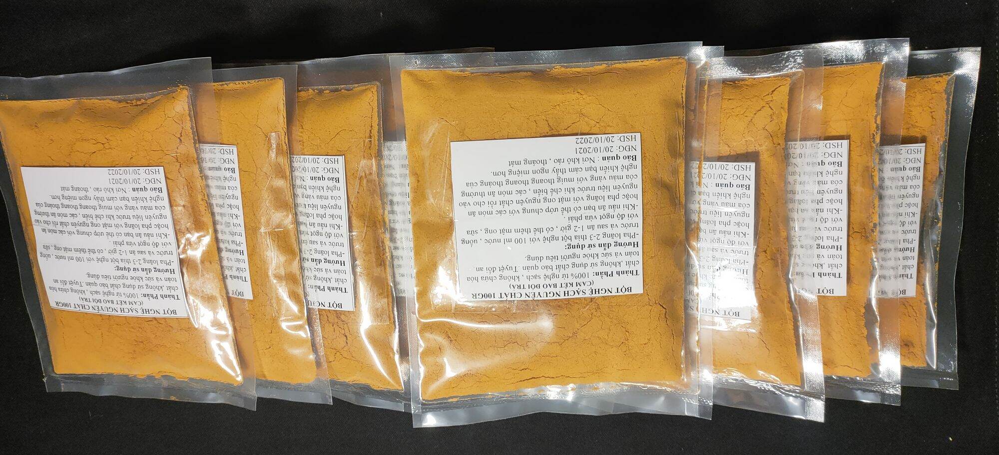 [ RẺ VÔ ĐỊCH] 100GR Bột Nghệ Nguyên Chất
