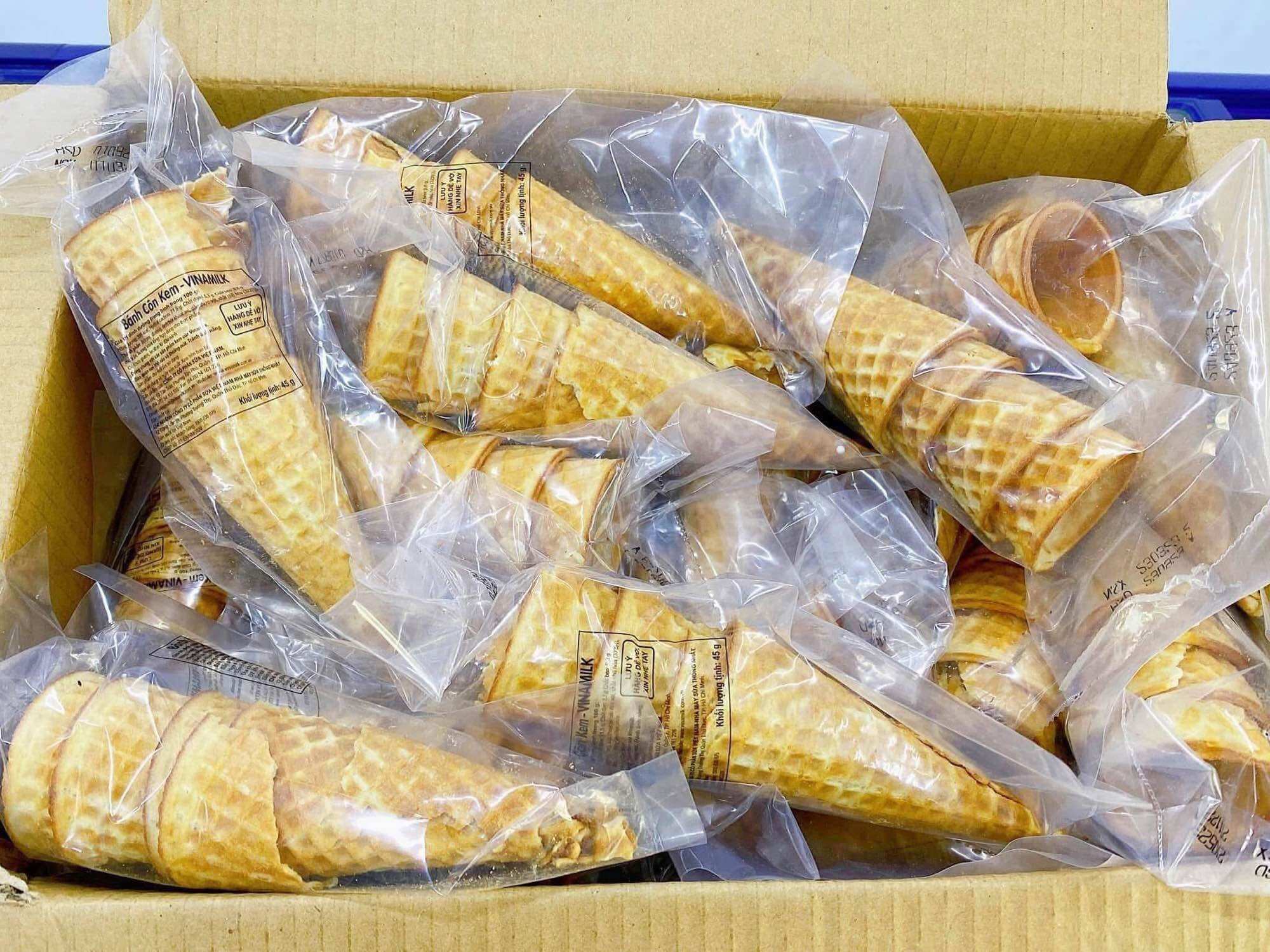 Vỏ bánh ốc quế Vinamilk