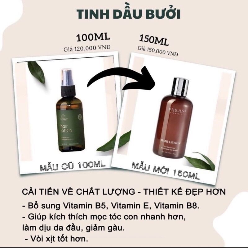 [MẪU MỚI] TINH DẦU BƯỞI VIJULLY - XỊT BƯỞI VIJULLY