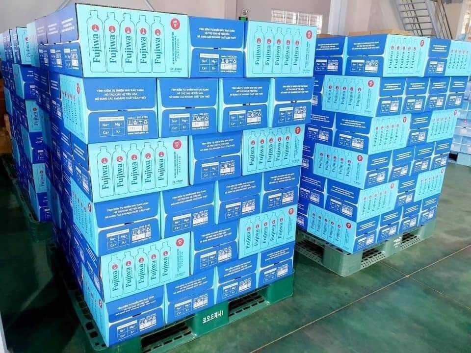 [HCM - Thùng 24 chai] Nước Uống Ion Kiềm 450ml Fujiwa