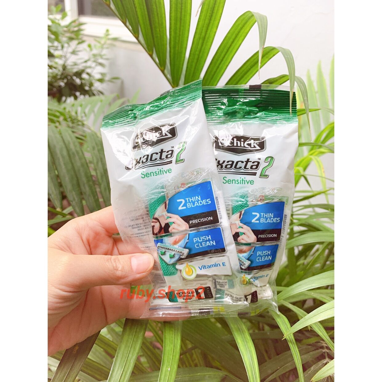 COMBO 10 DAO CẠO DÙNG MỘT LẦN SCHICK EXACTA 2
