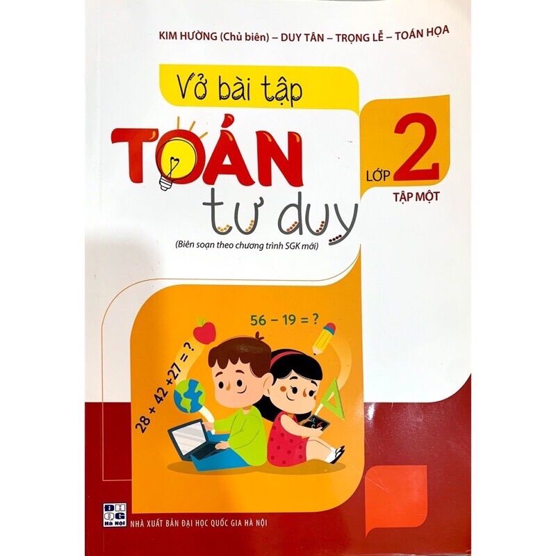 Sách - vở bài tập toán tư duy lớp 2 tập 1