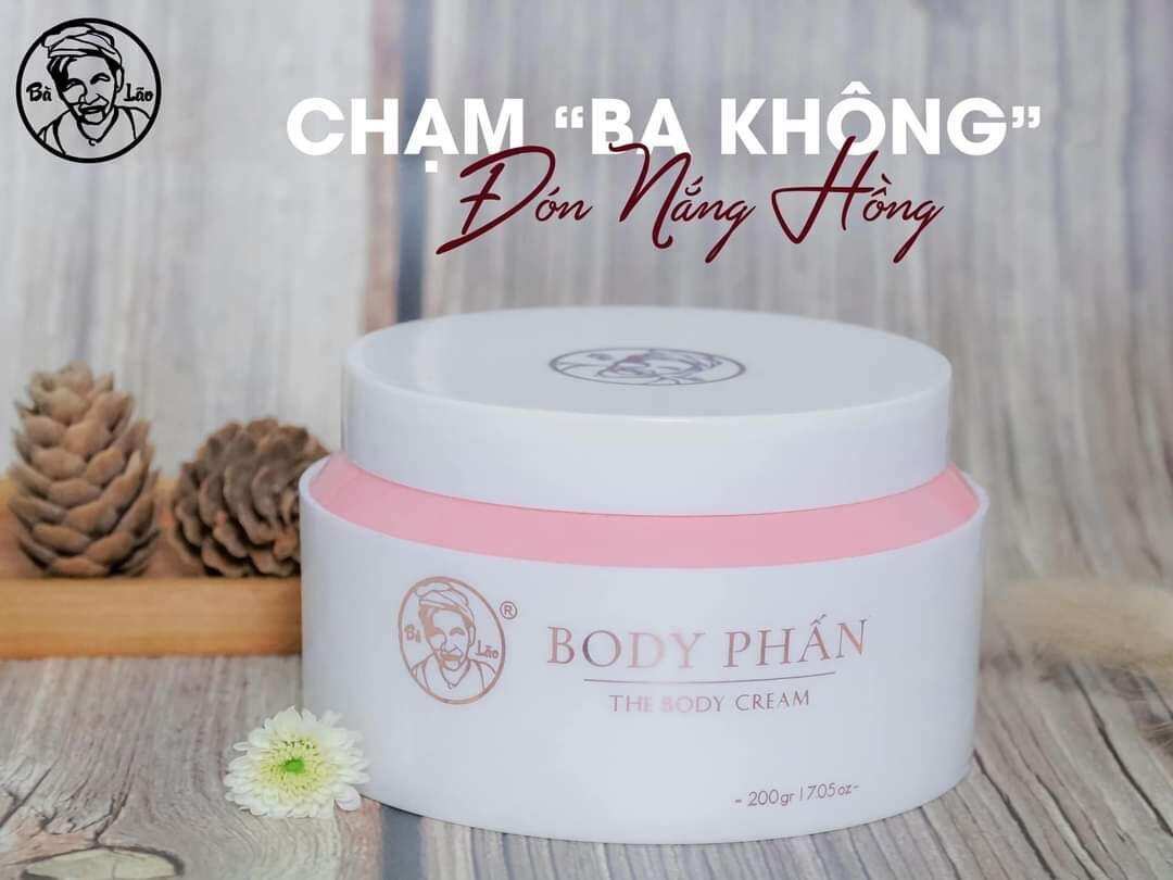 body phấn bà lão chính hãng