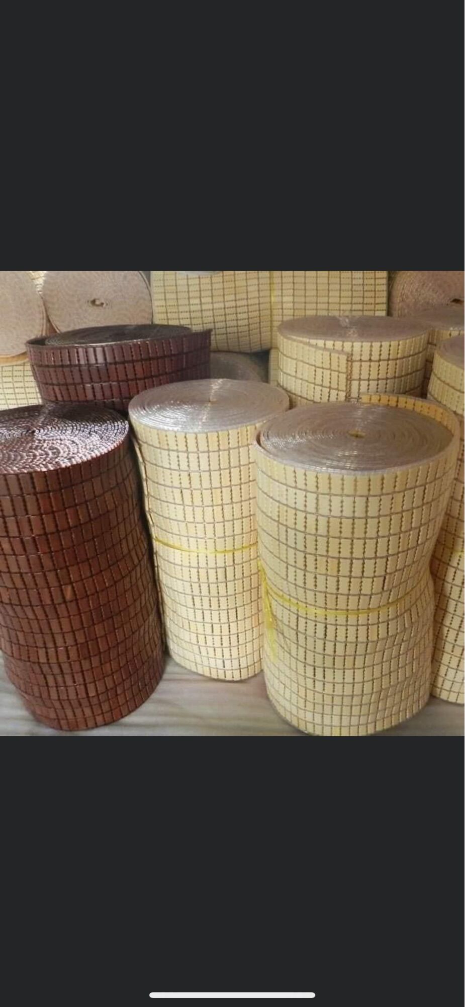 Chiếu trúc lót giường spa, sofa, giường gội….
