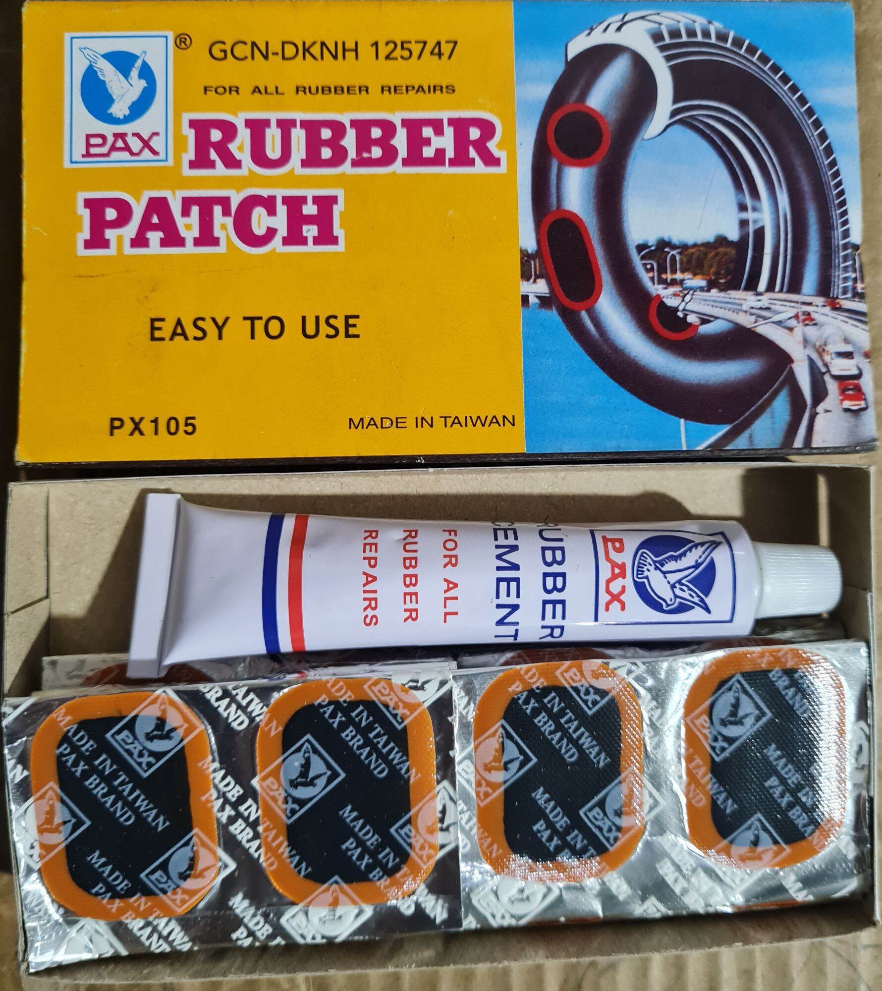 Bộ keo và miếng vá ruột (xăm)