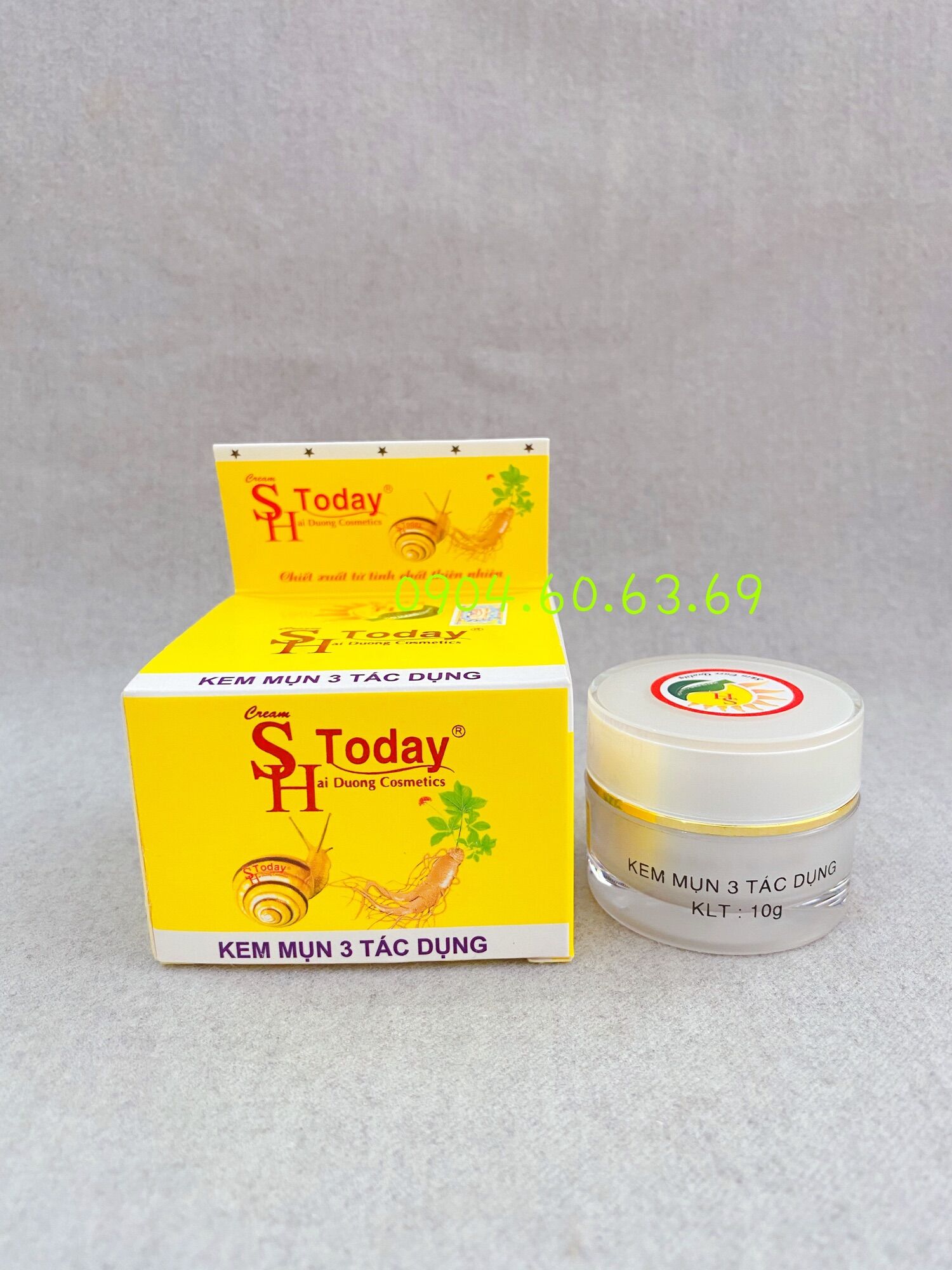 Kem SH TODAY 10g Mụn 3 Tác Dụng SHTODAY