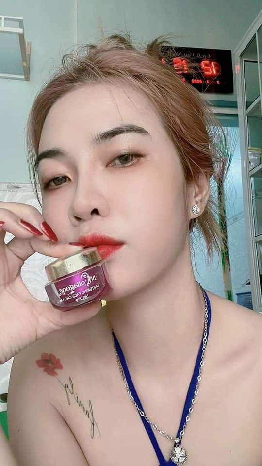 KEM DƯỠNG TRẮNG DA +SERUM NCOLLAGEN
