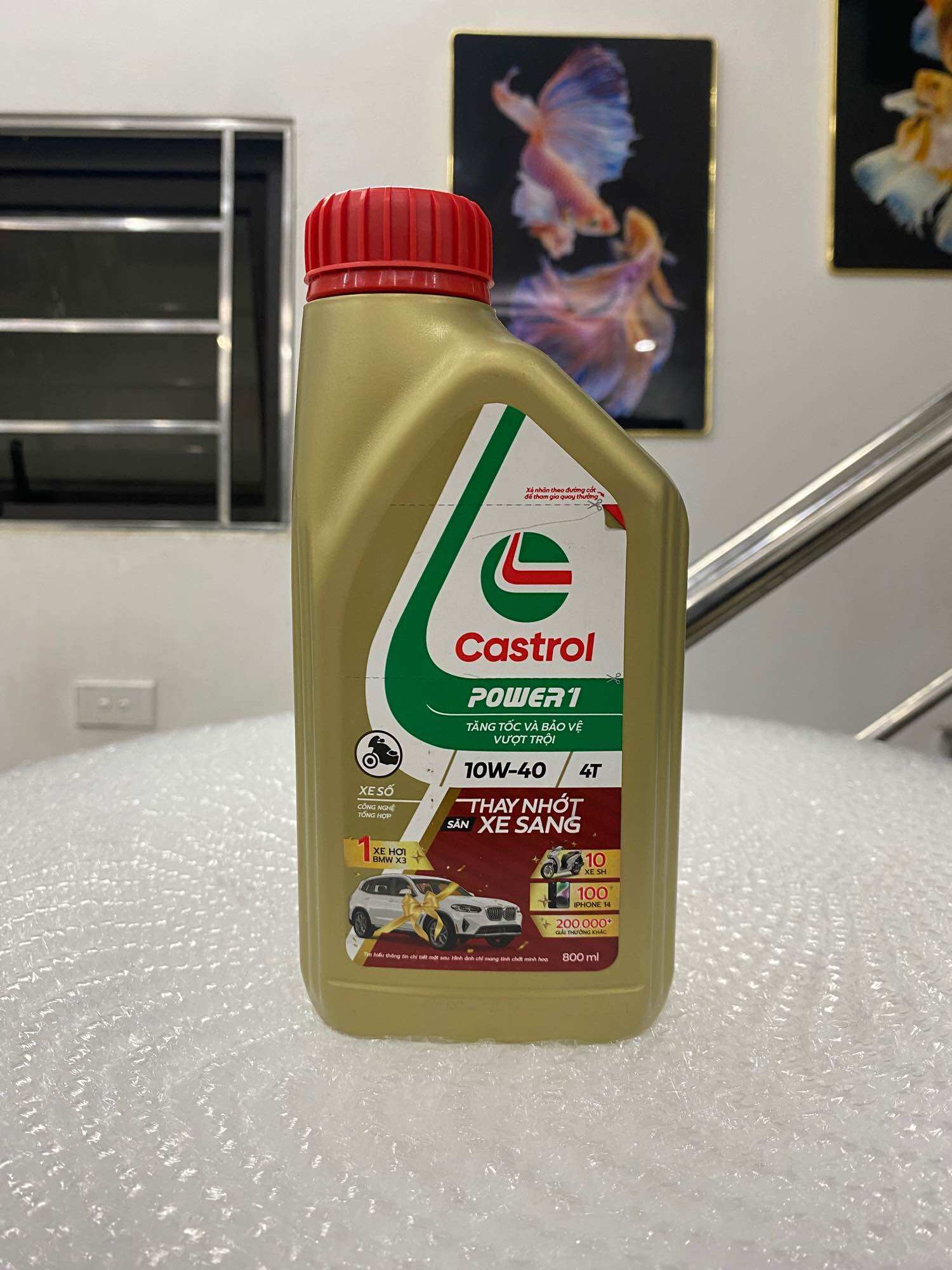 Dầu nhớt Castrol xe số 10-40W ( 800ml )