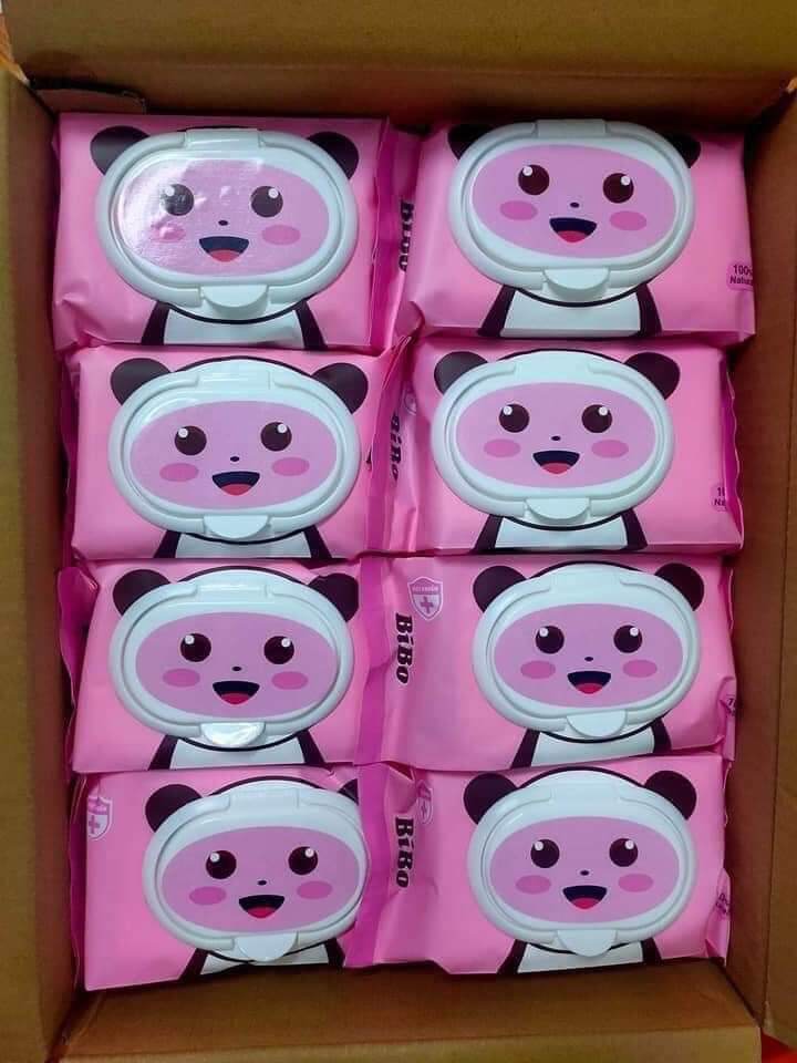 (Tặng thêm 1 gói) Combo 10 gói giấy ướt BoBo 100 tờ/gói