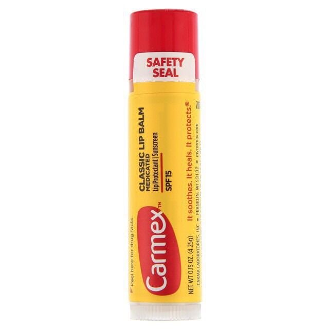 Son dưỡng môi Carmex Medicated Lip Balm - Damask 25g classic