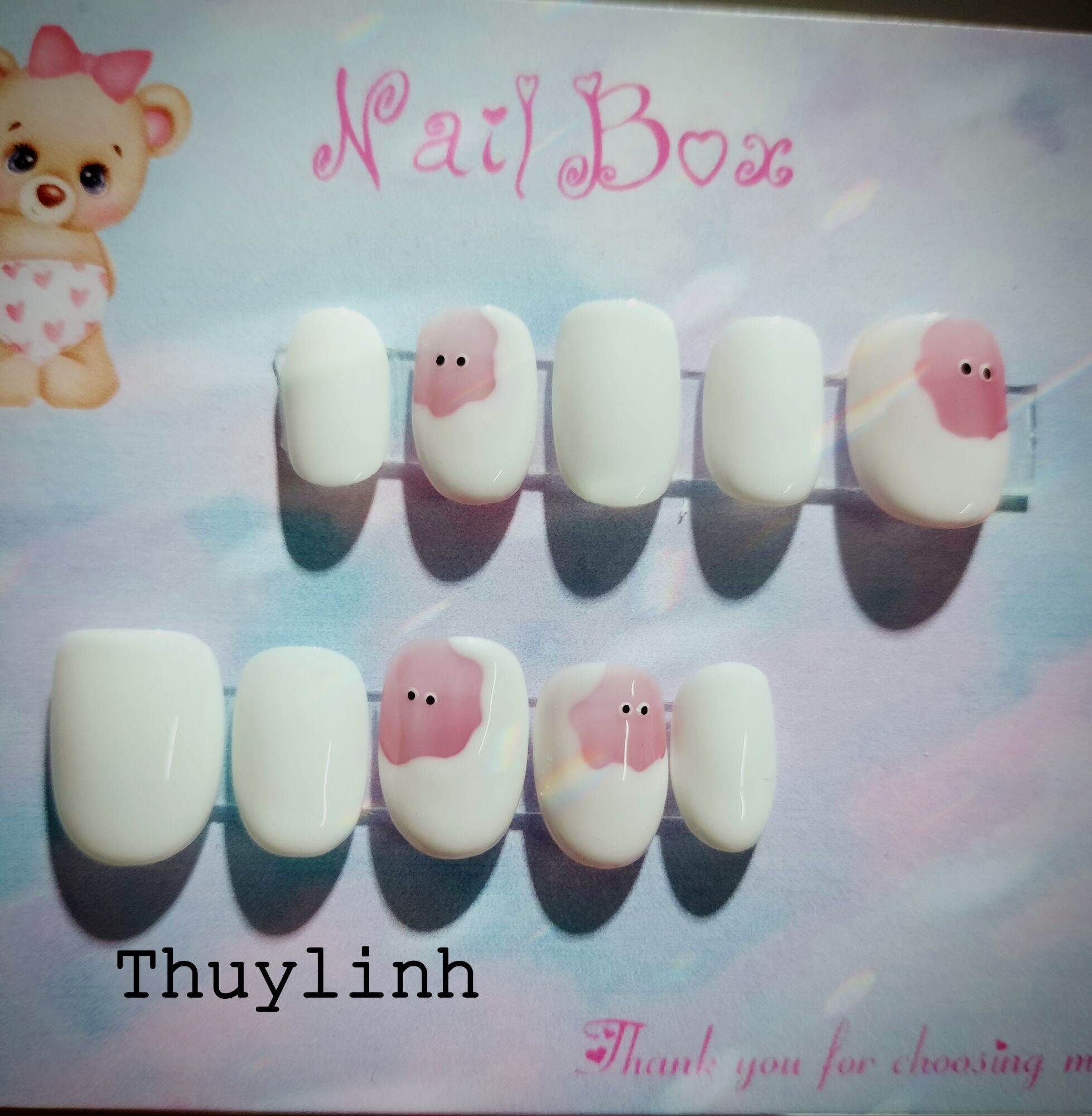 nail ngắn dễ thương