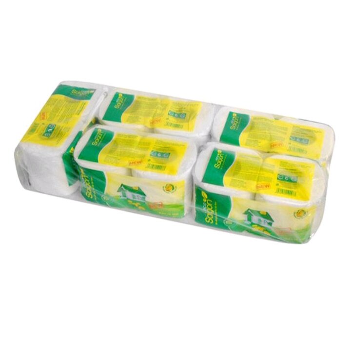Lốc 10 cuộn giấy vệ sinh sài gòn eco 2 new