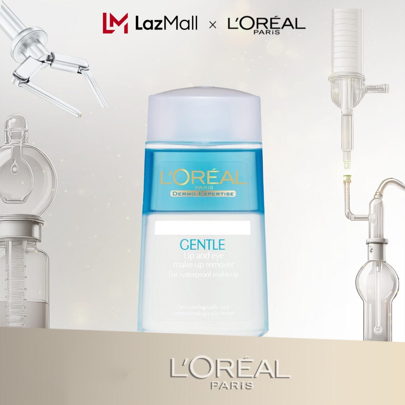 Nước tẩy trang mắt và môi L'Oreal Paris Gentle Care 125ml