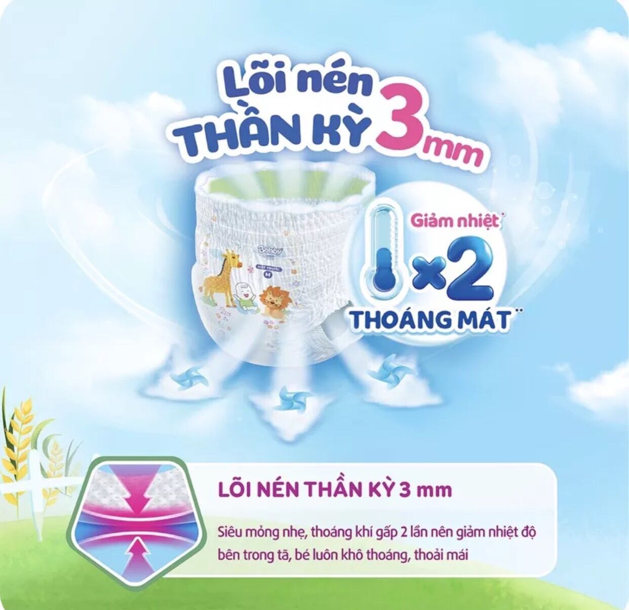 Tả quần BOBBY size XL 84+12 miếng gói MEGA JUMBO