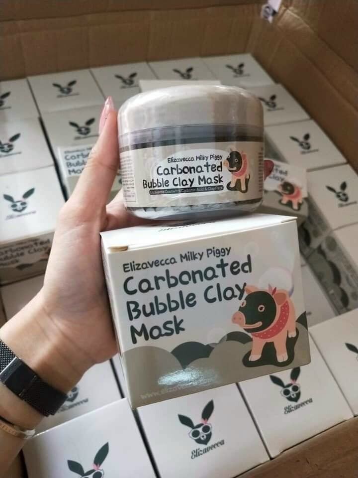 🐷 Mặt nạ bì heo sủi bọt thải độc tố 🐷