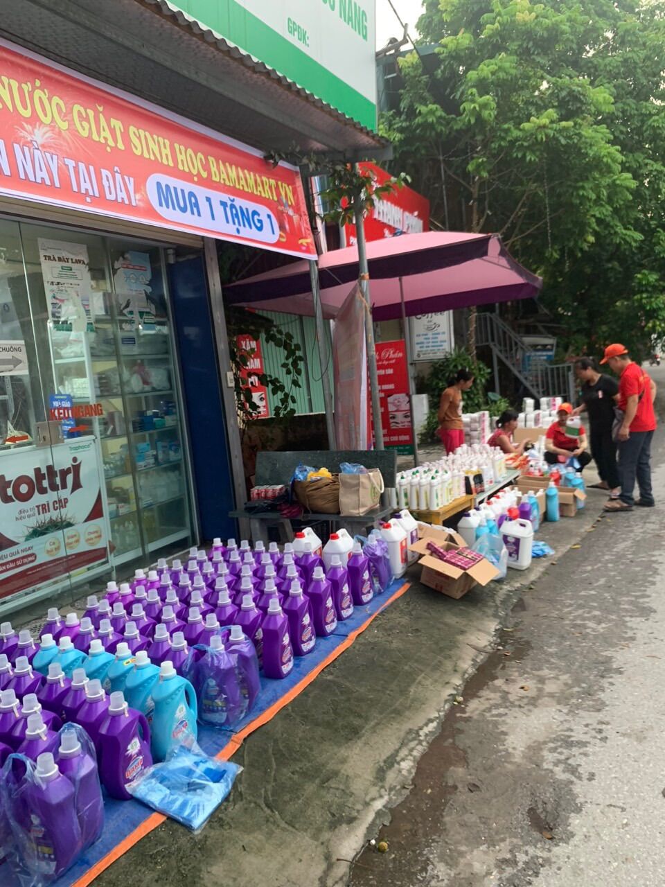 NƯỚC GIẶT XẢ SINH HỌC - LÂM ĐẠI PHÚC ( hương hoa lâm đại phúc )