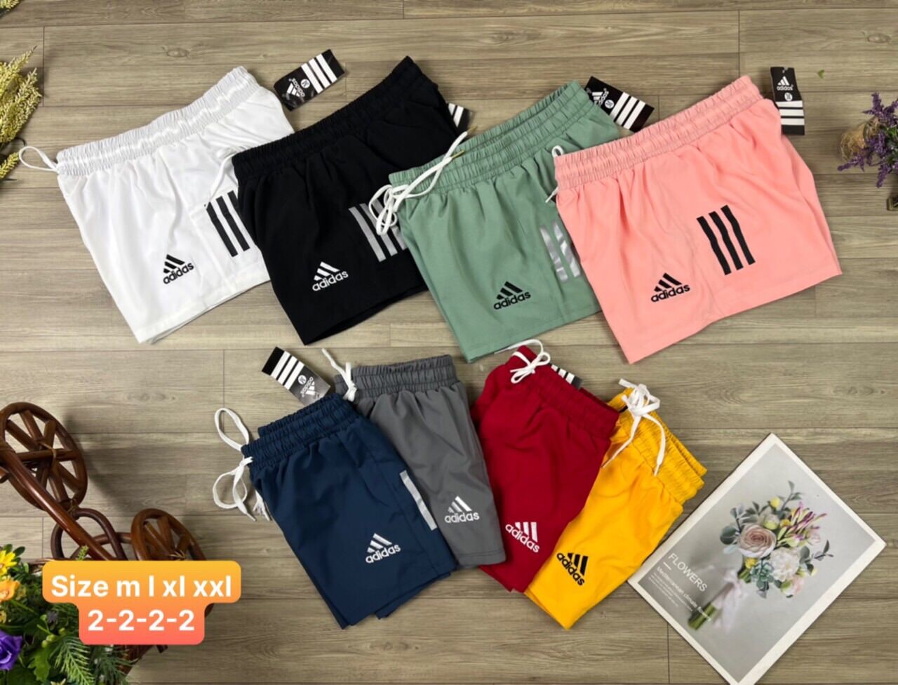 Quần SHORT 2 lớp quần tập Adidass và Nikee cho chị em