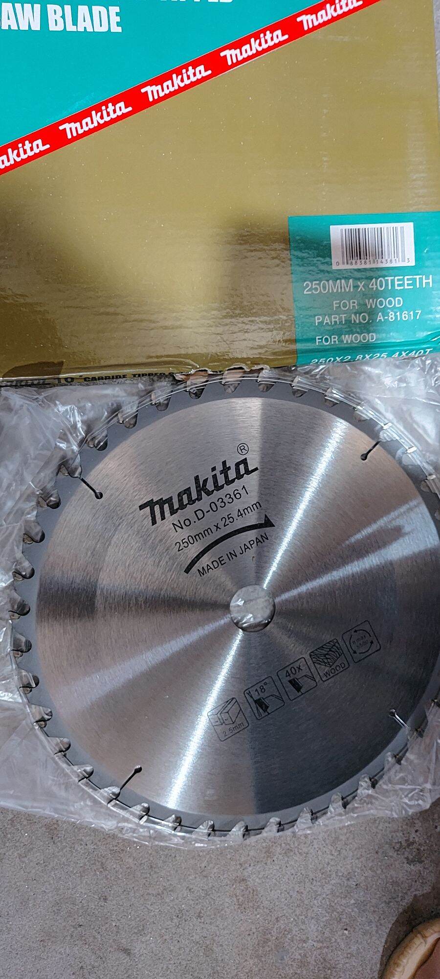 Dao cắt cỏ tròn hàng japan makita 255 x 2.8 x 25 hàng sịn máy cắt cỏ 100% ảnh thật
