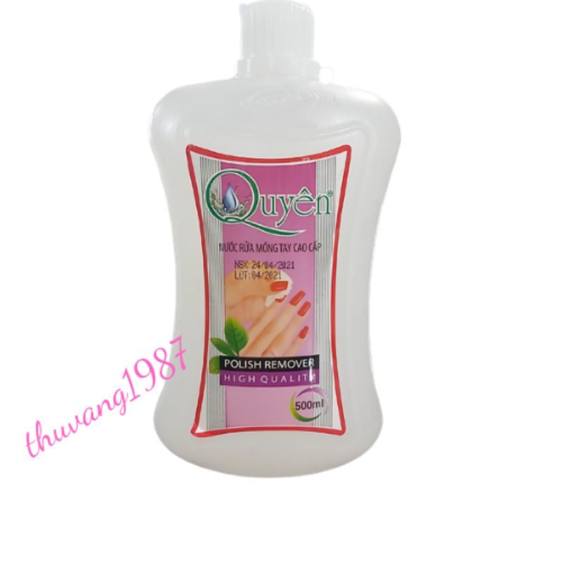 Nước rửa sơn móng tay Quyên 125ml-1000ml