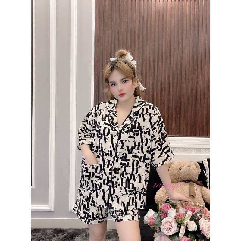 Đồ bộ Mango quần đùi freesize dưới 60kg