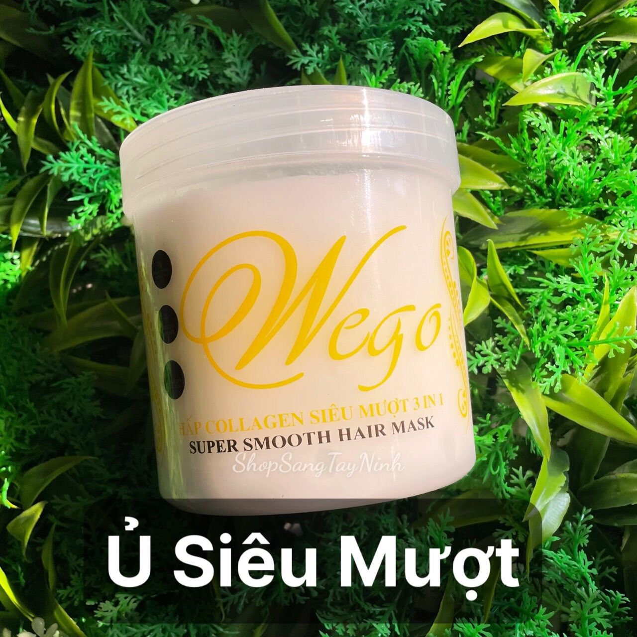 Hấp dầu ủ xả tóc cao cấp Siêu Mềm Mượt, phục hồi tóc WEGO 1000ml 🍓FREESHIP🍓 cải thiện khô xơ giúp tóc chắc khỏe,mềm mượt