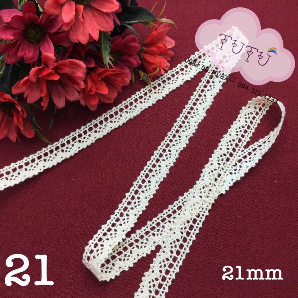 Ren viền cotton 4k/m (set 5m )
