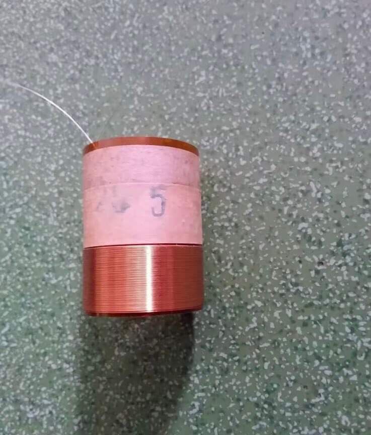 1 CHIẾC COIL LOA ĐỒNG 2 LỚP 25.5MM