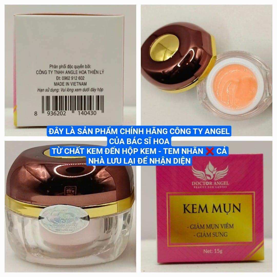 KEM MỤN ANGEL chính hãng 15g