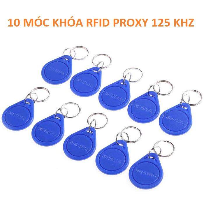 10 cái thẻ từ RFID móc khóa sao chép được T5577 Thẻ RFID móc khóa T5577 Thẻ RFID móc khóa 125Khz sao chép được - ATDTECH