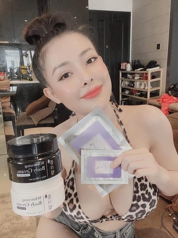 Combo kem dưỡng trắng da toàn thân NGÀY + ĐÊM (tặng set tắm trắng)