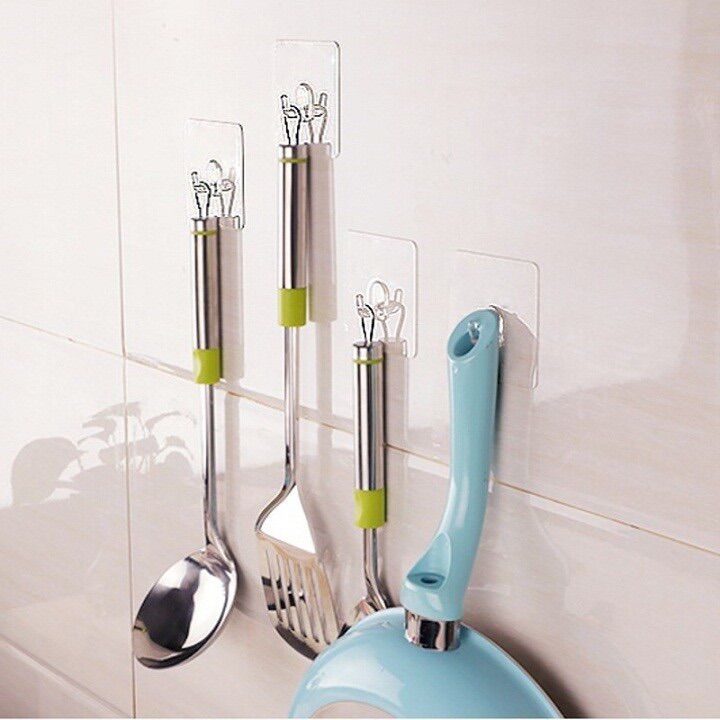 Combo 5 cái móc dán tường siêu dính tiện lợi