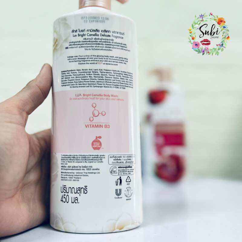Sữa Tắm Lux Thái Lan 450ml