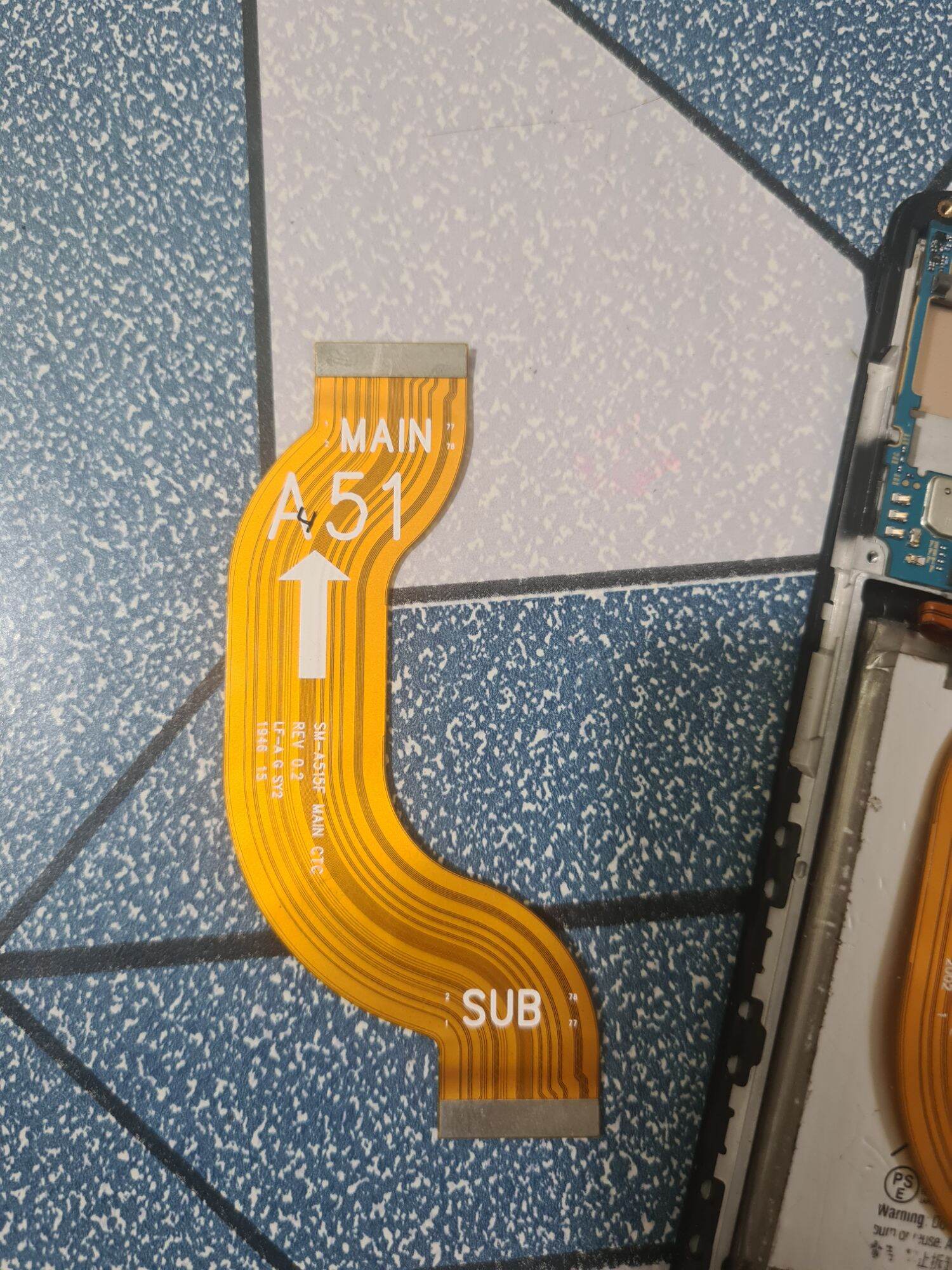 Cáp Nối Main samsung A51 zin máy