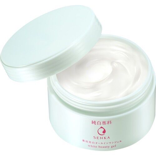 Senka white beauty glow gel cream