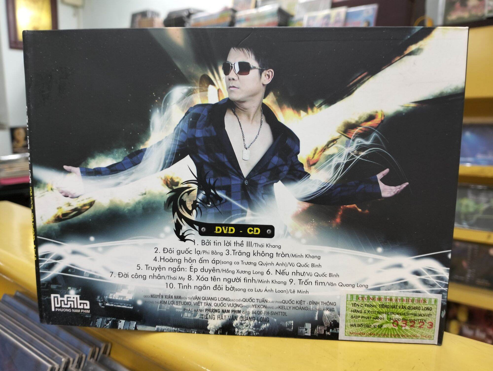 CD & DVD Vân Quang Long - Tin bởi lời thề