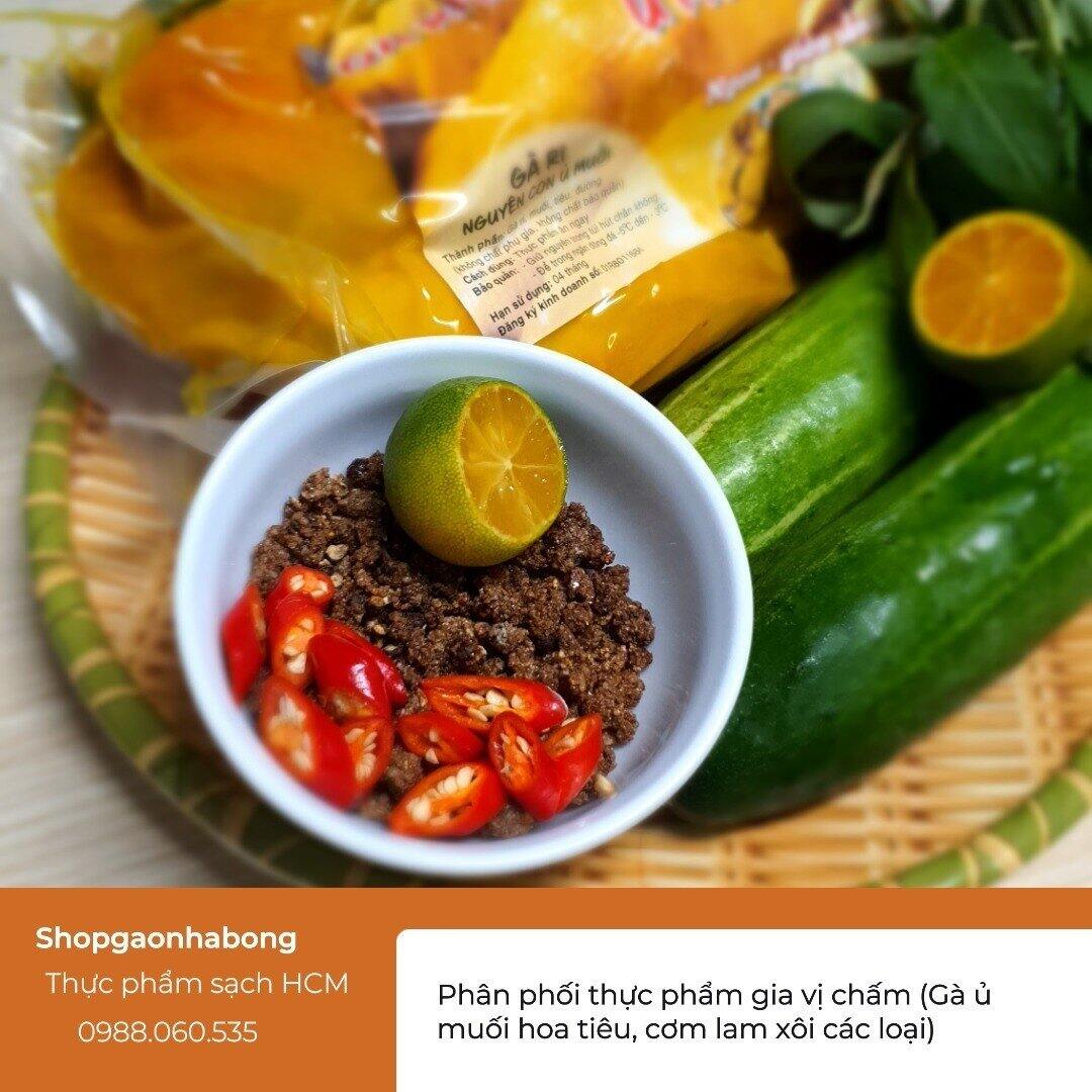 Muối chấm gà siêu ngon