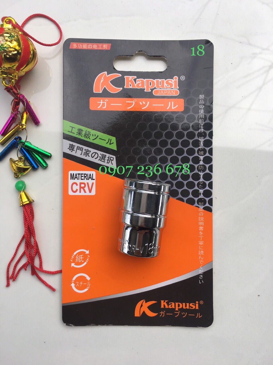 Đầu tuýp 1/2 Kapusi - Đầu tuýp 8-24mm