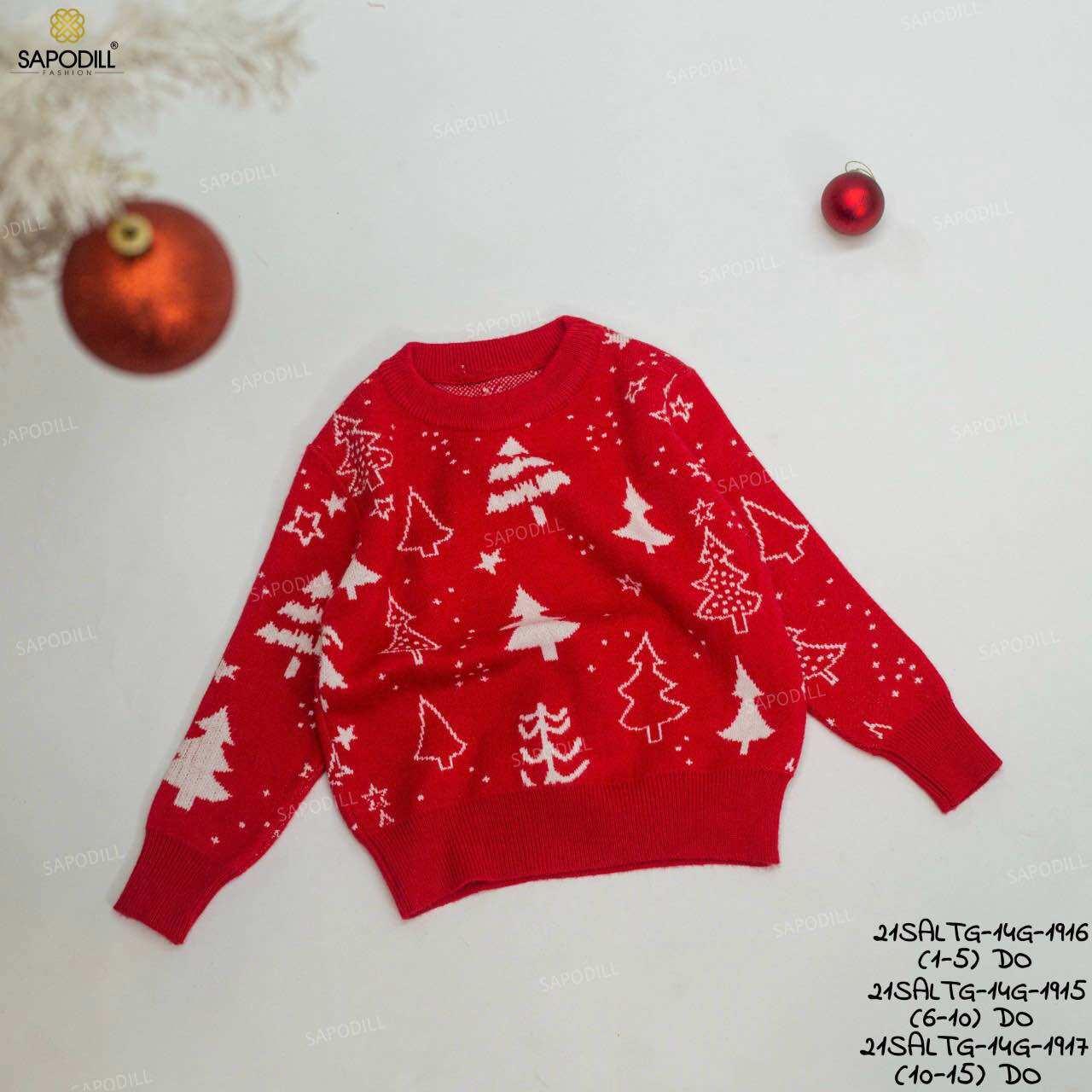 Áo len Noel cho mẹ và bé 9-55kg (hàng thiết kế)