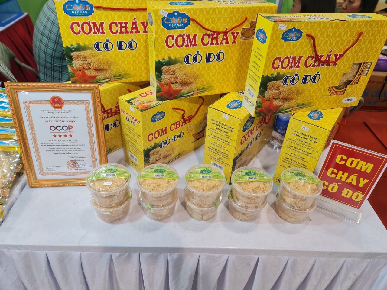 [BÁN SỈ- 1KG] Cơm Cháy Chưa Chiên Cố Đô Hoa Lư- Đặc sản Ninh Bình
