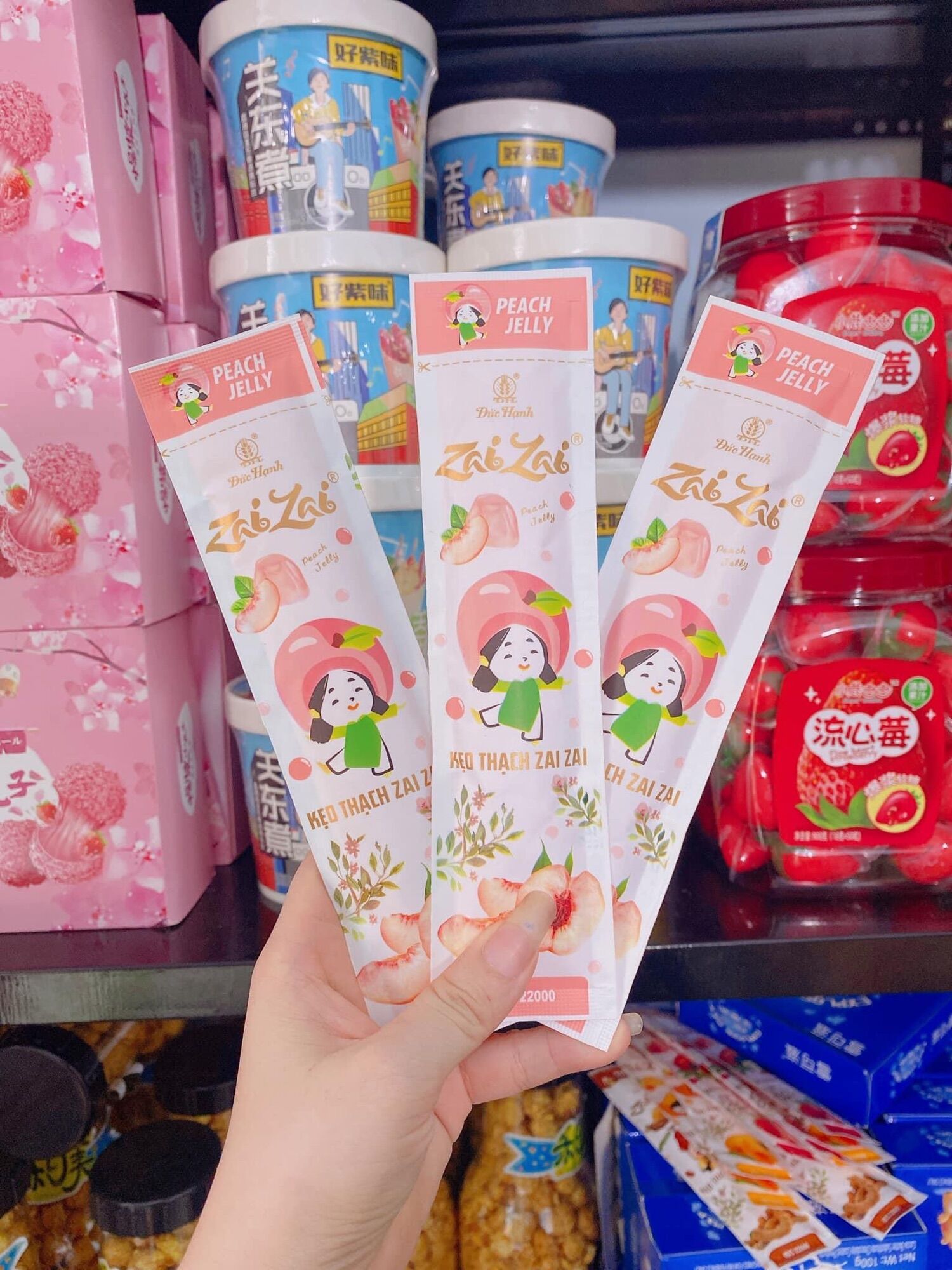 1KG KẸO THẠCH ZAI ZAI ĐỨC HẠNH