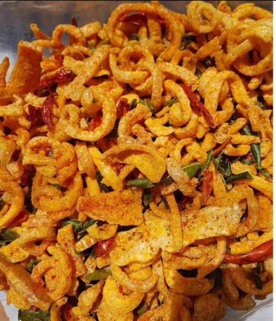 500GRAM DA HEO CHIÊN GIÒN LÁ CHANH