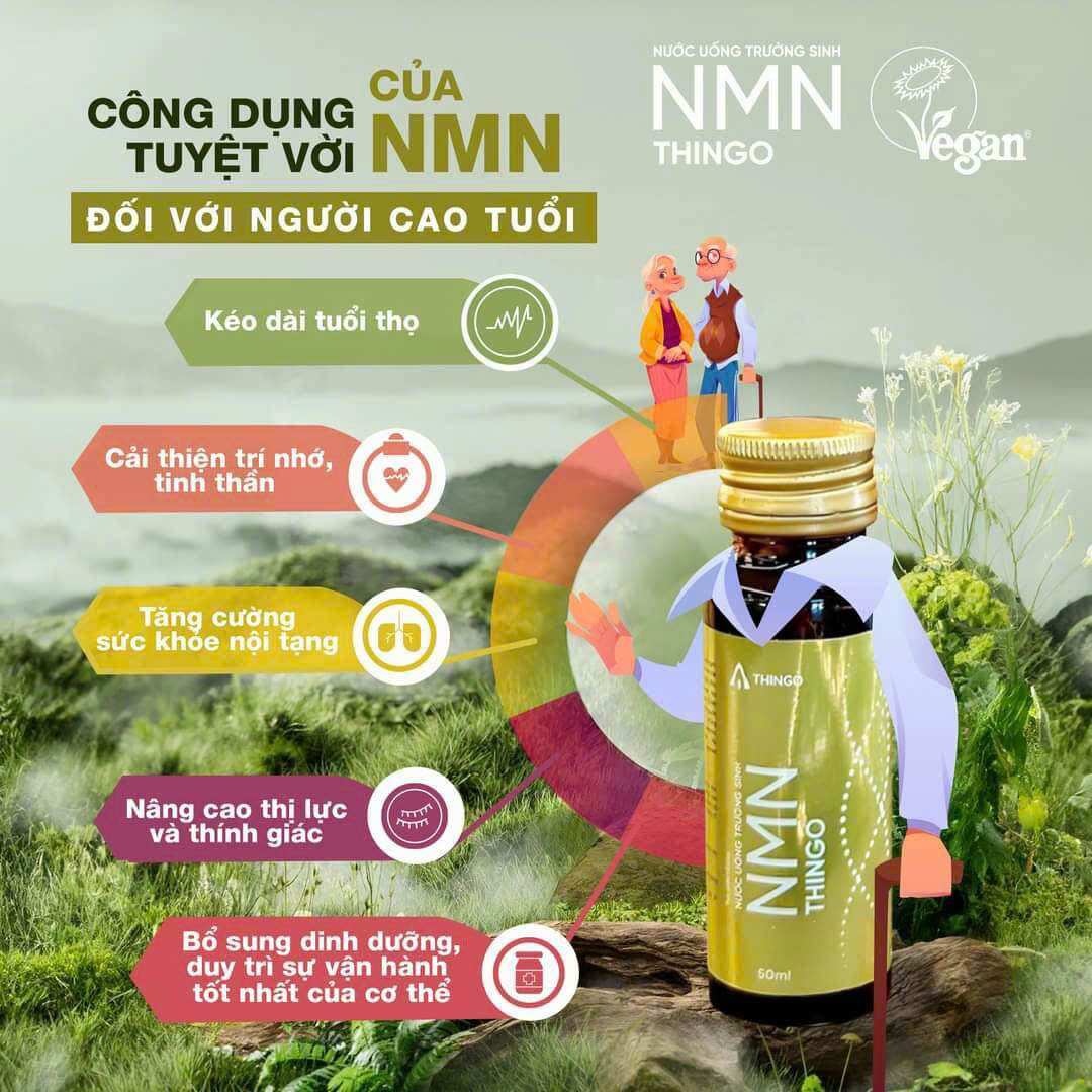 3 chai Nước uống NMN Thingo