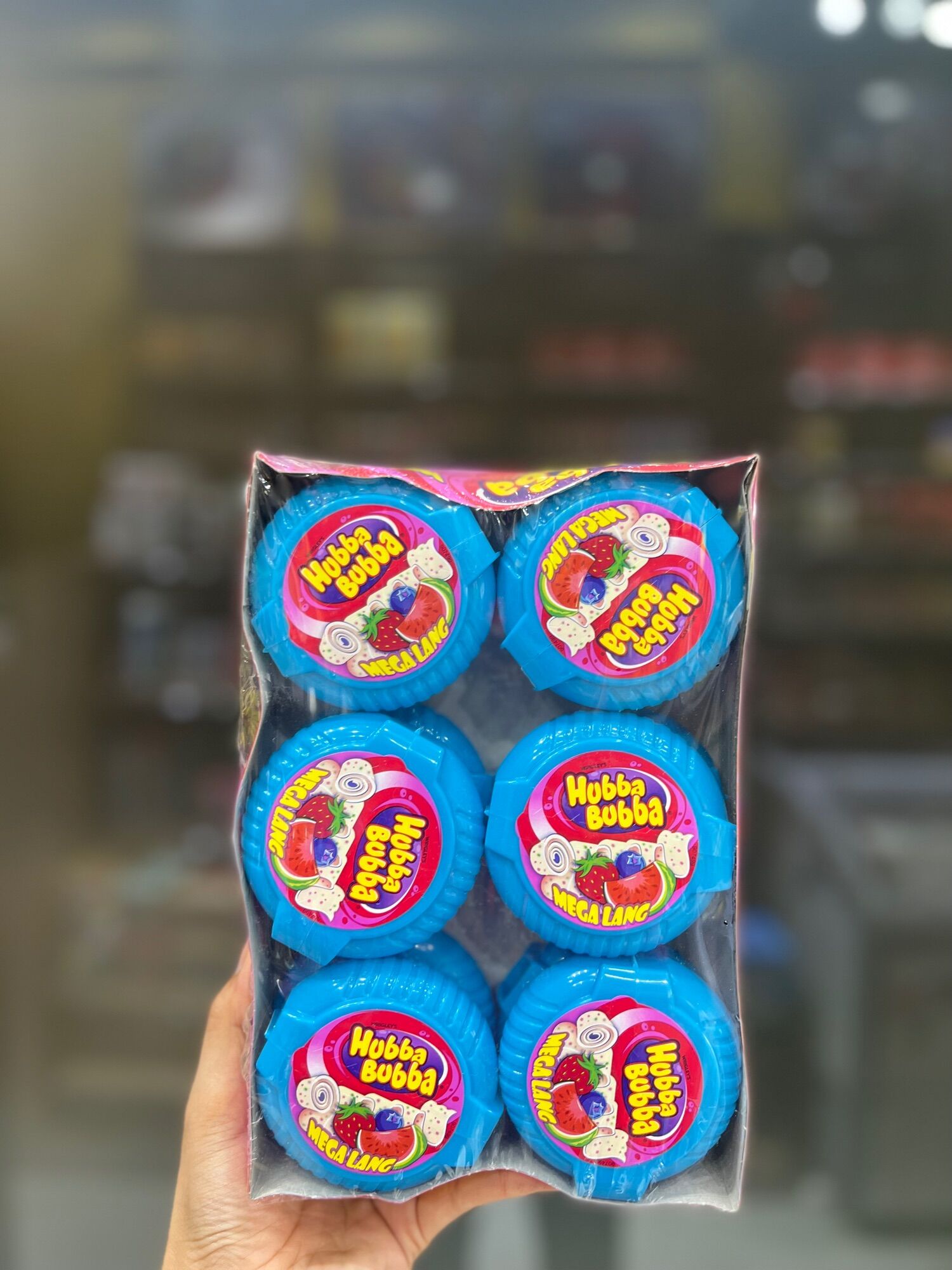 Kẹo gum cuộn Hubba Bubba
