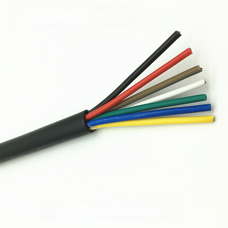 Rvv67810/12 16-Core Protection Wire Signal Multi-Core Control Wire and Cable Flexible Glue Protection Wire Power Supply Line