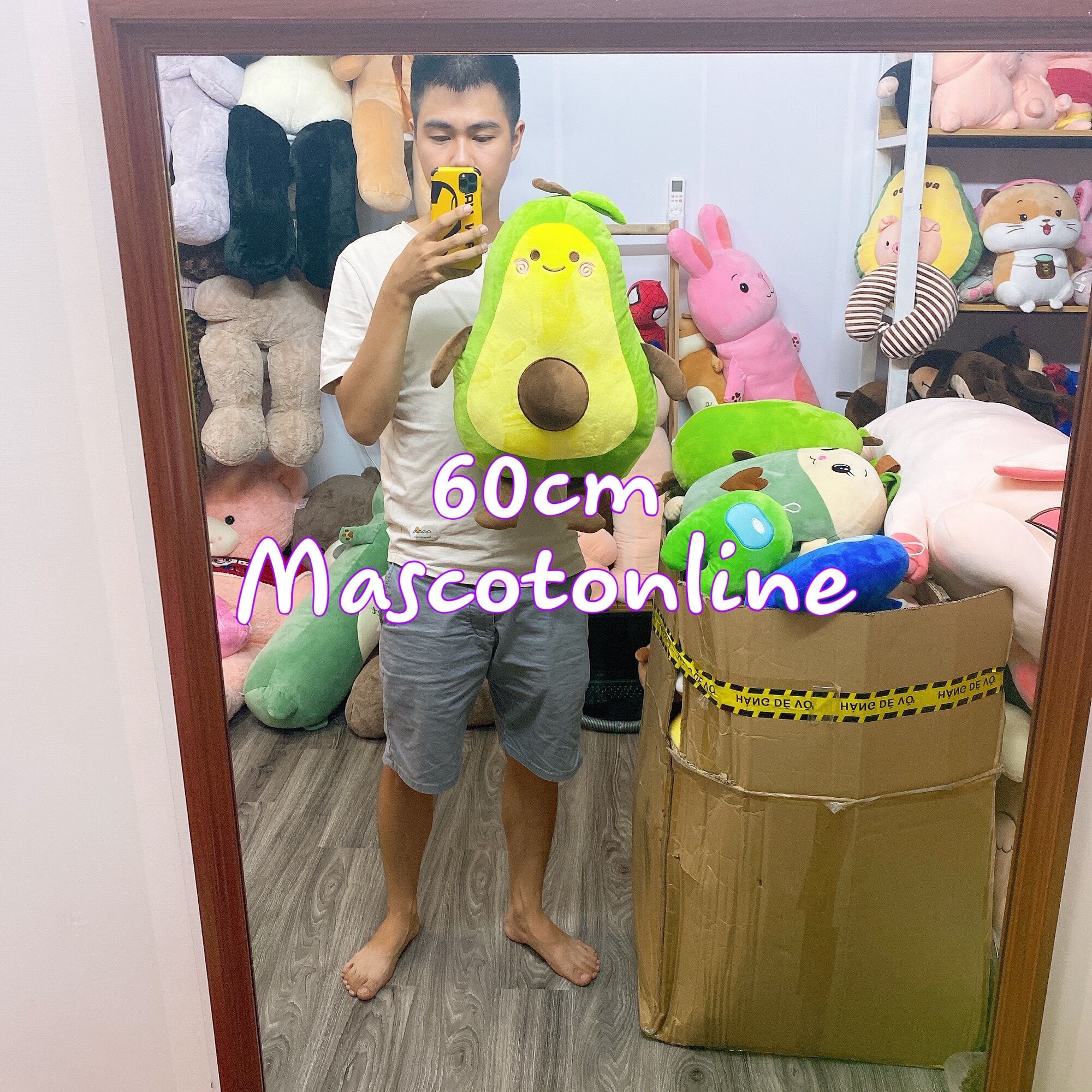THÚ BÔNG QUẢ BƠ