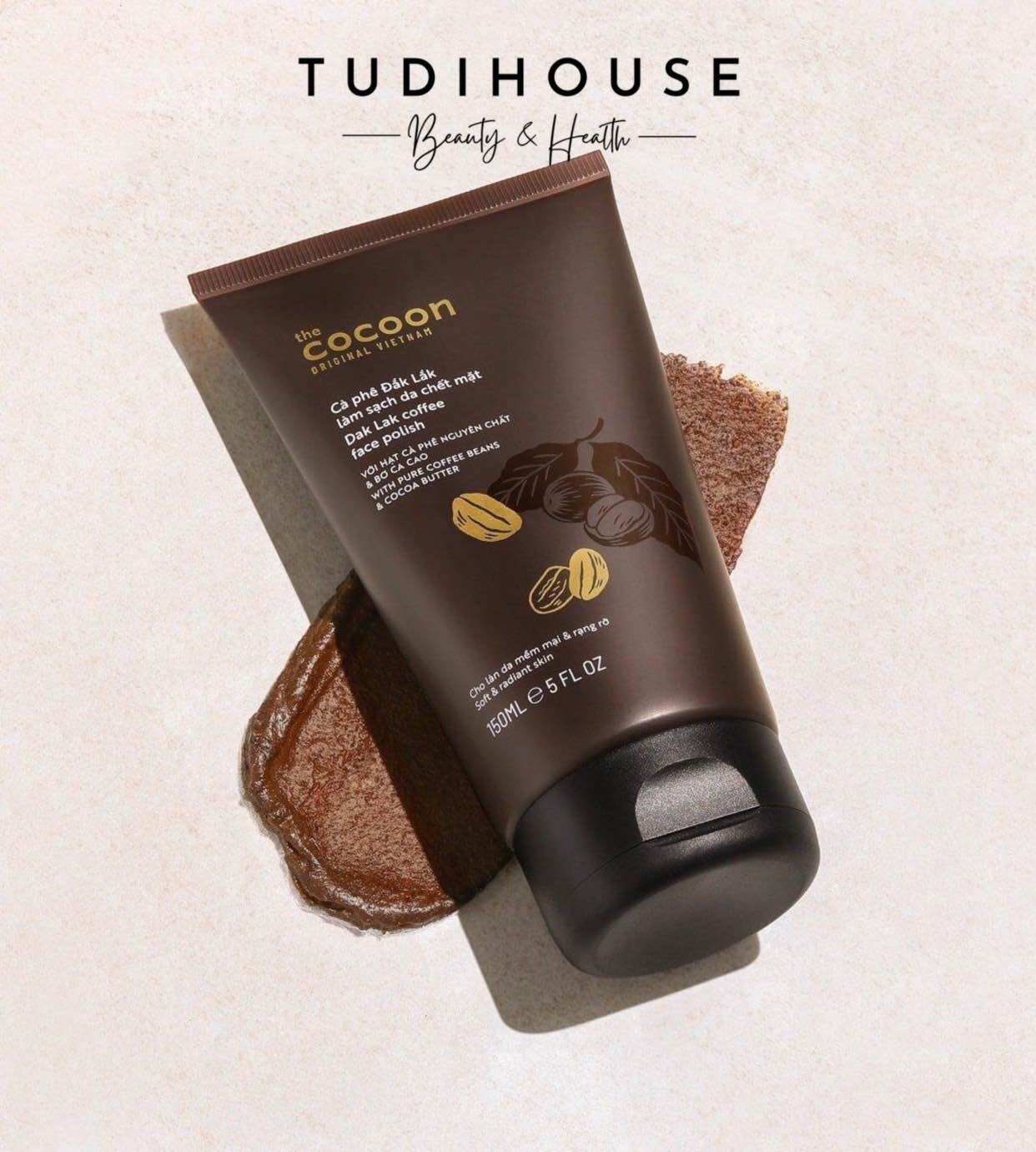 tẩy da chết cho mặt Cocoon Cà phê Đắk Lắk 150ml