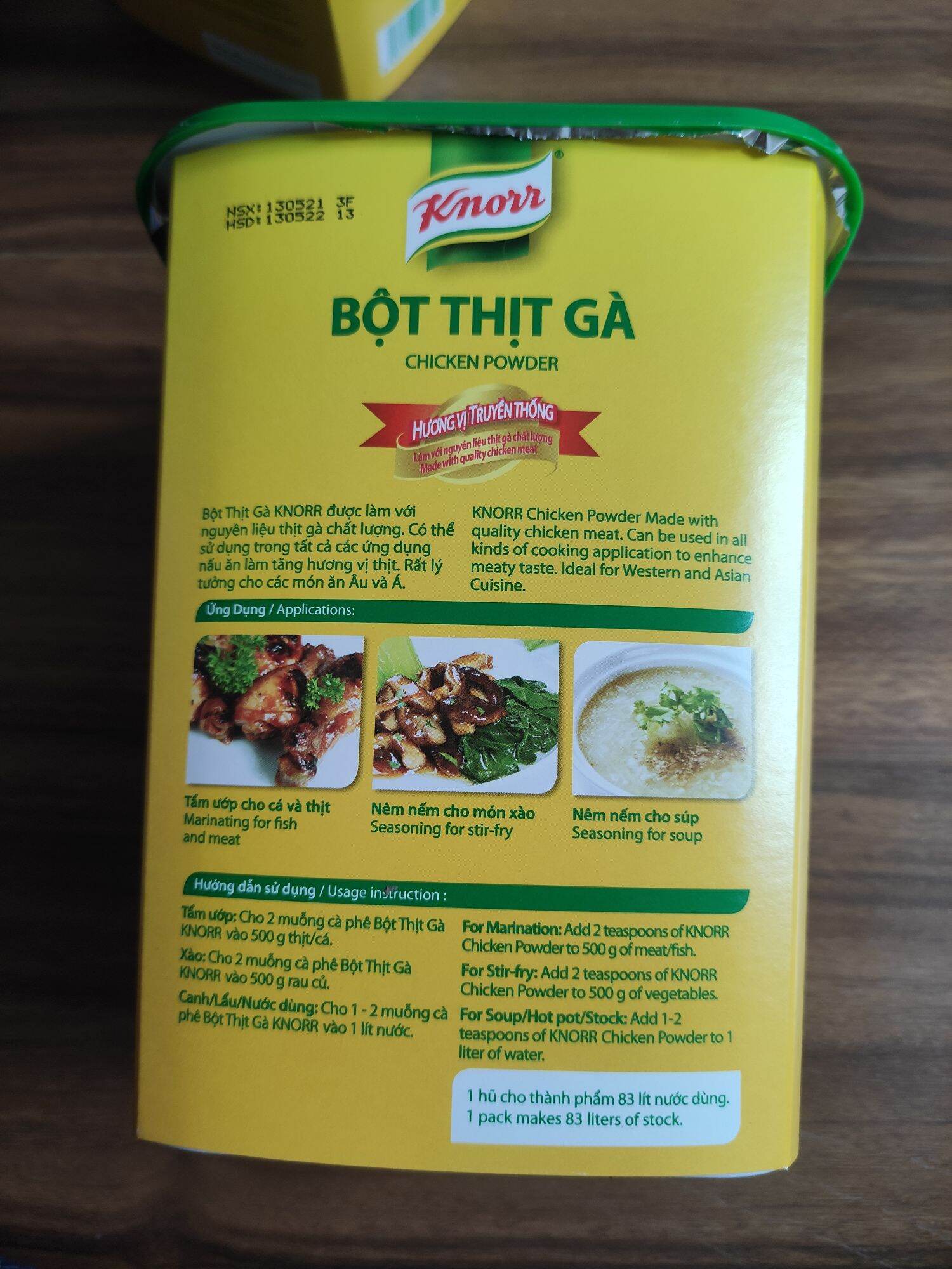 Bột Thịt Gà Knorr Hộp 1KG