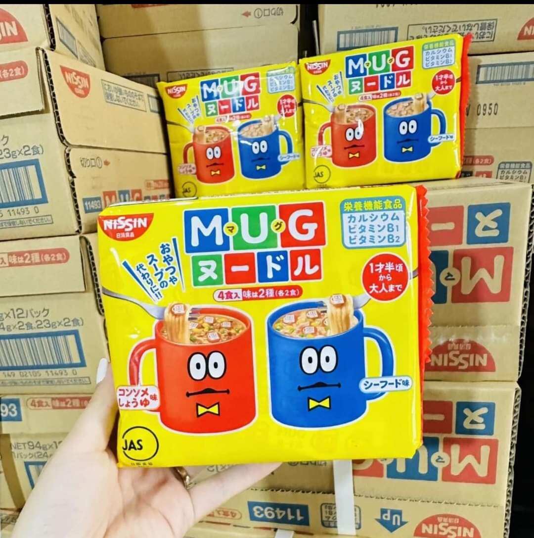 Mì ăn liền Mug Nhật Bản cho bé