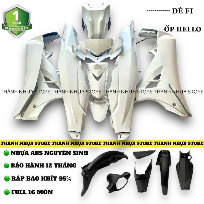 [NEW] Dàn áo Sirius Trắng phối Đen Ốp Sihello Dè Fi (Xem MÔ TẢ)